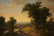 Asher Brown Durand A Pastoral Scene oil painting picture wholesale